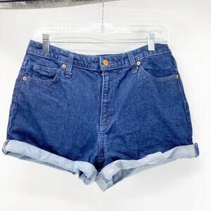 Universal Threads vintage midi short shorts dark Wash 90s vibe Beach summer